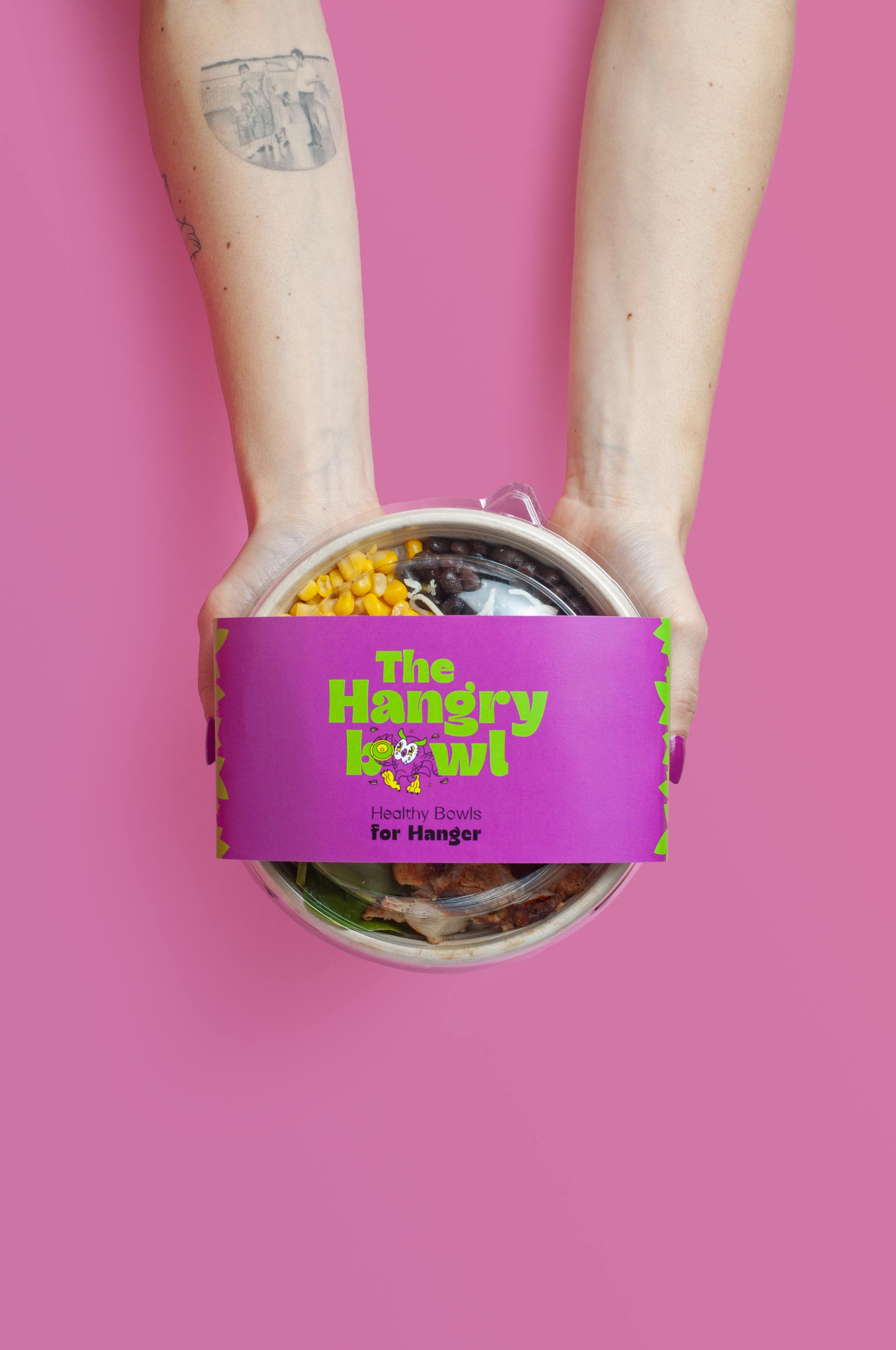 Hangry Bowl Packaging